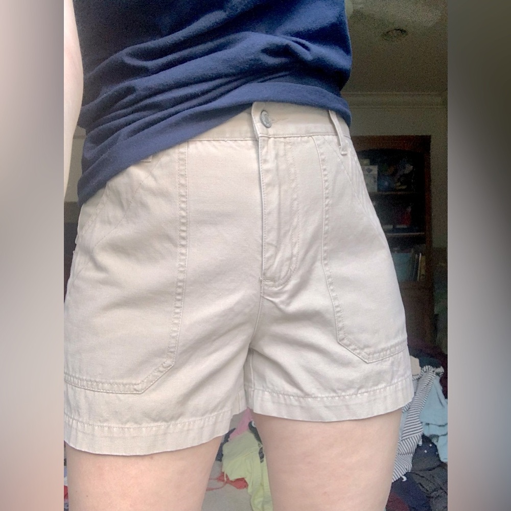 VINTAGE AEO relaxed chino utility shorts